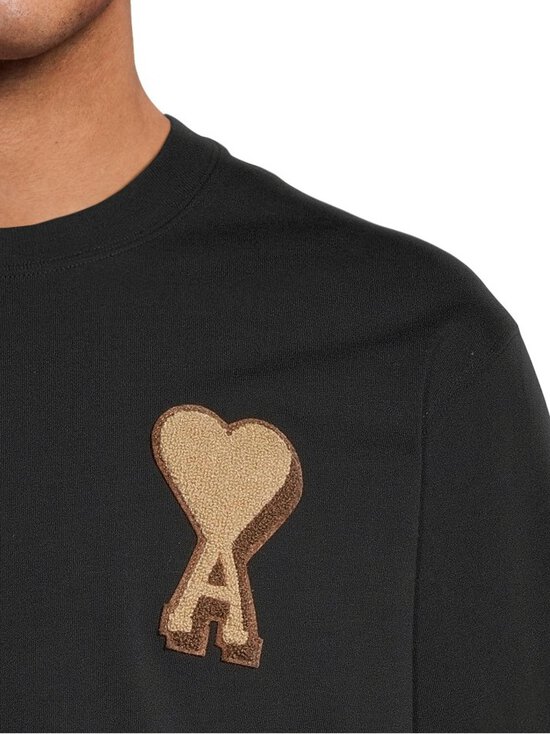 Ami - Avec Patch t-paita - 001 : NOIR | Stockmann - photo 4