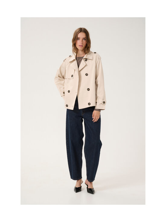 MY ESSENTIAL WARDROBE - MiraMW Short trencis - 190 OATMEAL | Stockmann - photo 3