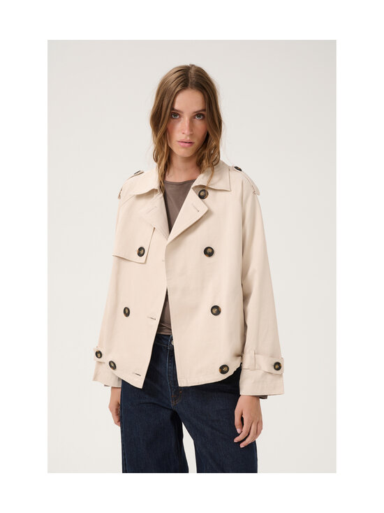 MY ESSENTIAL WARDROBE - MiraMW Short trencis - 190 OATMEAL | Stockmann - photo 5