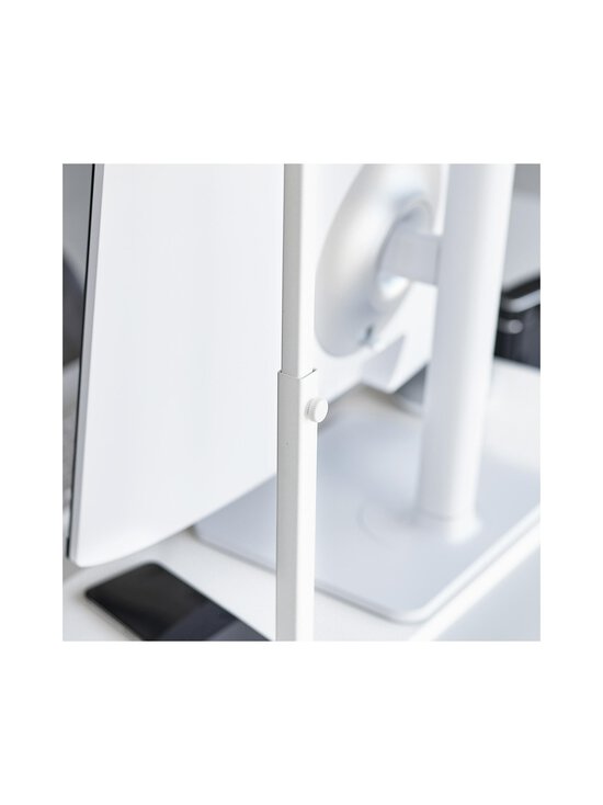 Yamazaki - Tower 2 Tiered Height Adjustable Monitor- säädettävä teline monitorille - WHITE | Stockmann - photo 6