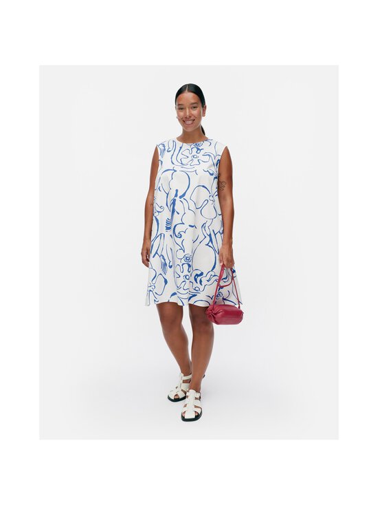 Marimekko - Palatsi Baluns organiskā poplīna kleita - 150 WHITE, BLUE - photo 3 Marimekko - Palatsi Baluns organiskā poplīna kleita - 150 WHITE, BLUE | Stockmann - photo 3