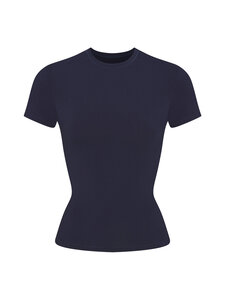 SKIMS - T-särk Cotton Jersey - NAVY | Stockmann