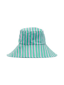 Marimekko - Rondel Piccolo Kioski -hattu - 958 GREEN, LIGHT PINK | Stockmann