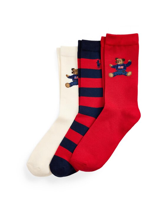 Ralph Lauren - Bitting Bear zeķes 3 gab. - MULTI - photo 1 Ralph Lauren - Bitting Bear zeķes 3 gab. - MULTI | Stockmann - photo 1