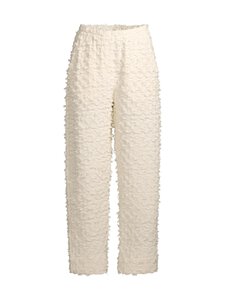 Rue de Tokyo - Palla Twill Fil De Coupe -housut - RAW WHITE | Stockmann