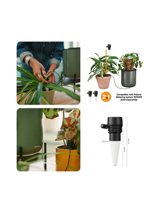 Fiskars - Kastelupiikit 2 kpl - BLACK | Stockmann - photo 3