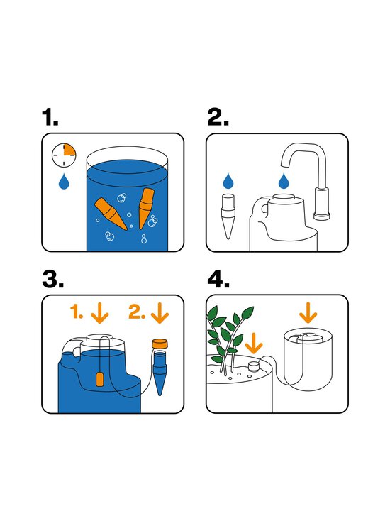 Fiskars - Kastelupiikit 2 kpl - BLACK | Stockmann - photo 4