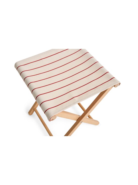 HAY - Kokkupandav taburet Outdoor Market Red Stripe - BEIGE WITH RED STRIPE | Stockmann - photo 4