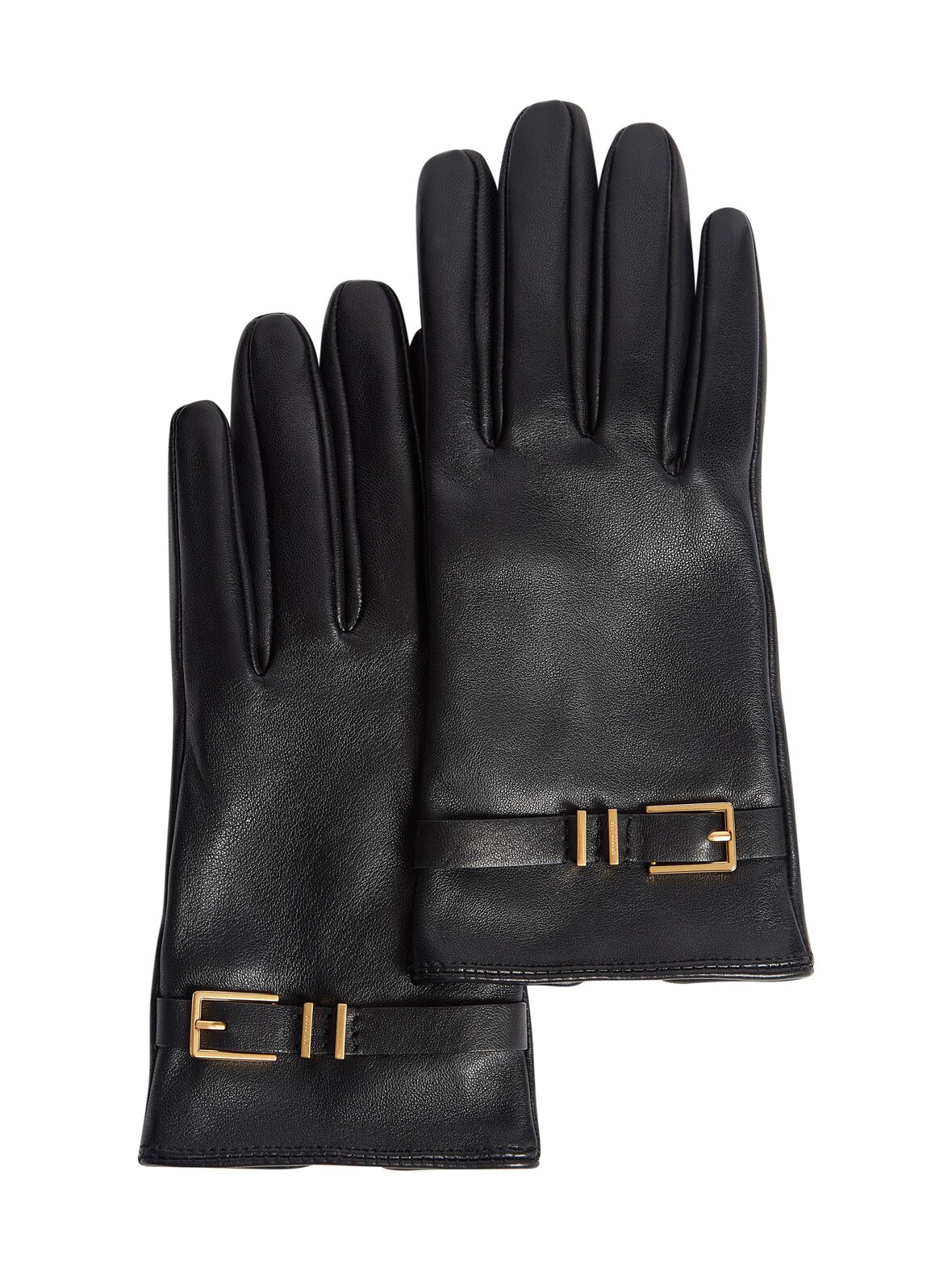 Jillla Buckle Detail -nahkakäsineet