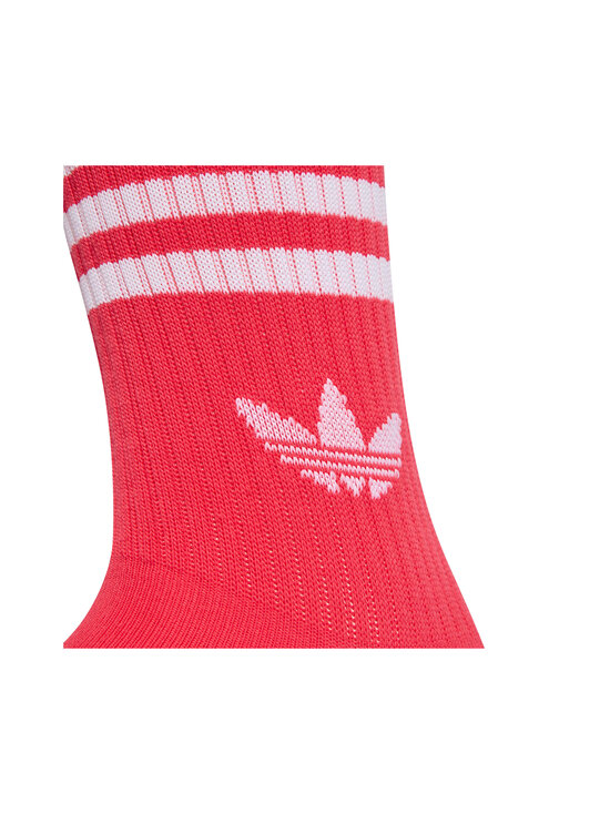 adidas Originals - 3 Stripes Crew -sukat 3-pack - KT1693 TRUPNK/ACTPNK/WHITE | Stockmann - photo 3