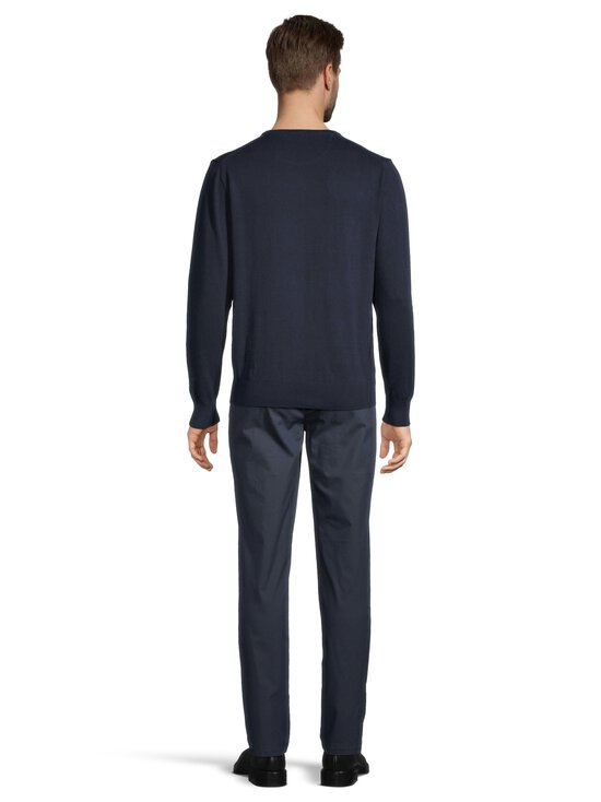 Cap Horn - Julian V-neck -puuvillaneule - DK. BLUE 1184 - photo 3 Cap Horn - Julian V-neck -puuvillaneule - DK. BLUE 1184 | Stockmann - photo 3