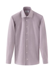 Eton - Contemporary Fit Fine Check krekls ar apkakli - 75 MID PURPLE | Stockmann