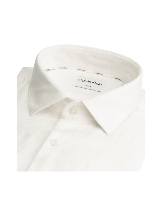 Calvin Klein Menswear - Slim Fit lina krekls ar apkakli - 0K4 WHITE - photo 3 Calvin Klein Menswear - Slim Fit lina krekls ar apkakli - 0K4 WHITE | Stockmann - photo 3
