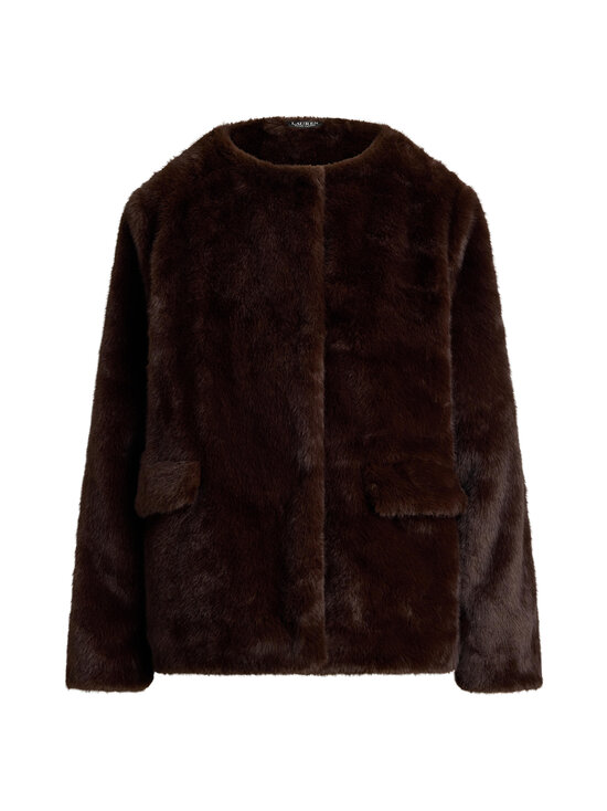 Lauren Ralph Lauren - Mākslīgās kažokādas jaka - CIRCUIT BROWN | Stockmann - photo 1