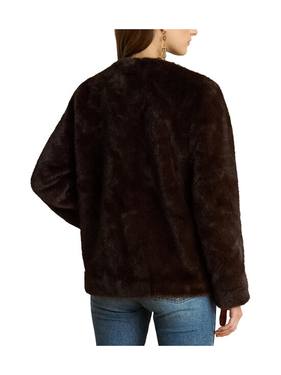 Lauren Ralph Lauren - Mākslīgās kažokādas jaka - CIRCUIT BROWN | Stockmann - photo 3