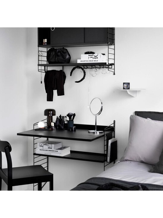 String Furniture - String System -pöytätaso tummanharmaa 78 x 58 cm - GREY | Stockmann - photo 4
