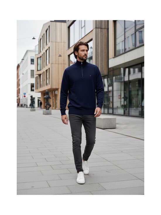 Tommy Hilfiger - Pima Cardigan With Cashmere - DW5 DESERT SKY | Stockmann - photo 2