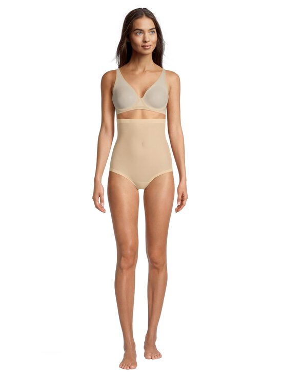 Wolford - Tulle Control High Waist -muotoilevat alushousut - 407 CLAY | Stockmann - photo 2