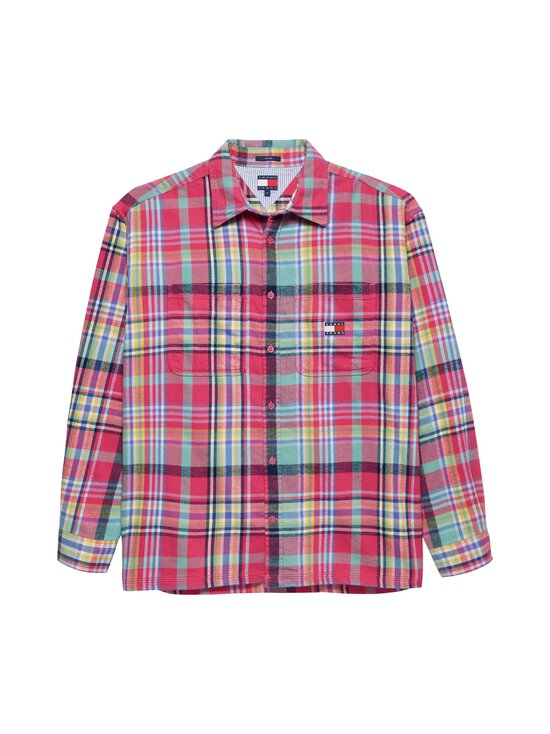 Tommy Jeans - TJM Utility Flannel virskrekls - XI5 VINTAGE CERISE / BIG CHECK - photo 1 Tommy Jeans - TJM Utility Flannel virskrekls - XI5 VINTAGE CERISE / BIG CHECK | Stockmann - photo 1
