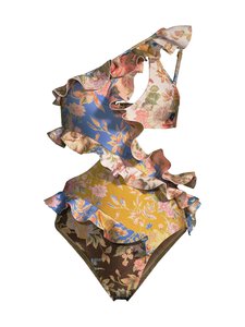 Zimmermann - August Asymmetric Frill -uimapuku - SPLI SPLICED Zimmermann - August Asymmetric Frill -uimapuku - SPLI SPLICED | Stockmann