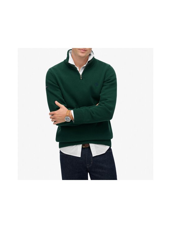 Superdry - Henley-puuvillaneule - 20E FOREST GREEN - photo 4 Superdry - Henley-puuvillaneule - 20E FOREST GREEN | Stockmann - photo 4