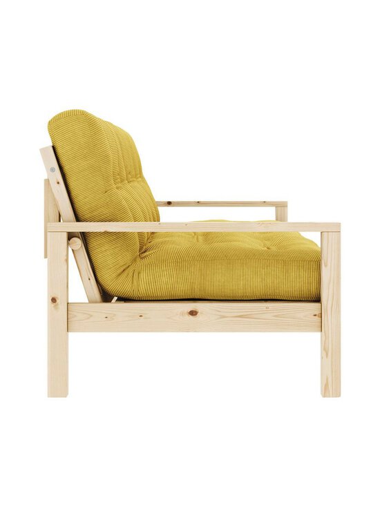 Karup Design - Knob-futonsohva Corduroy-kangas honey/mänty L 205 cm - YELLOW | Stockmann - photo 3