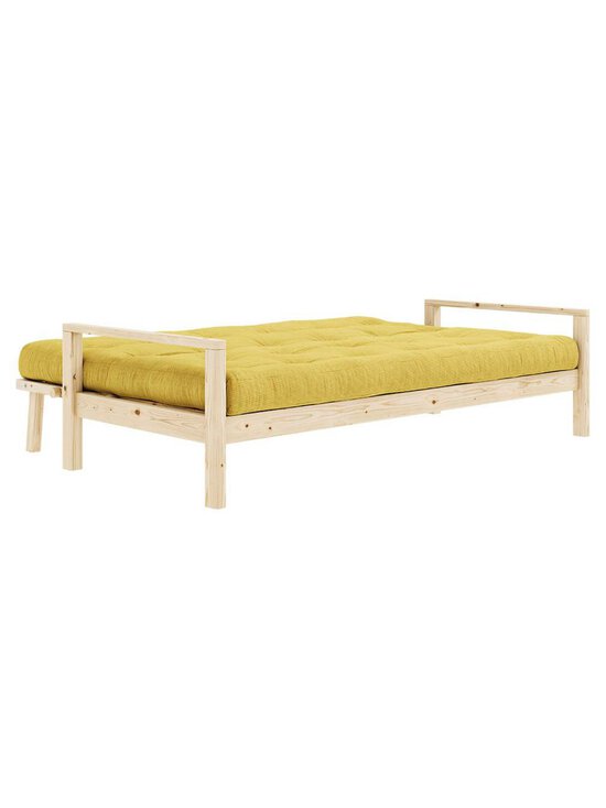 Karup Design - Knob-futonsohva Corduroy-kangas honey/mänty L 205 cm - YELLOW | Stockmann - photo 4