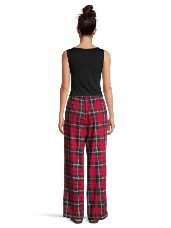 A+more - Nedda Flannel -pyjamahousut - RED/BLUE CHECK | Stockmann - photo 4