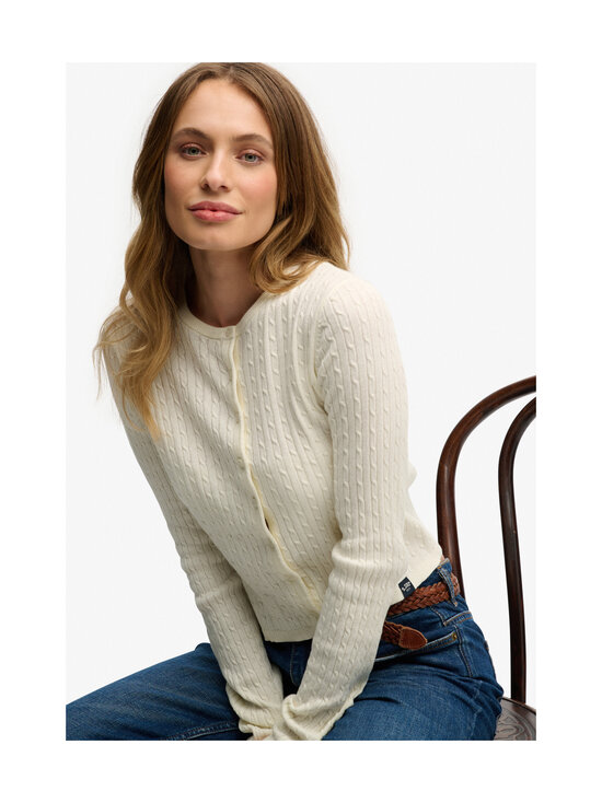 Superdry - Essential-neuletakki - 71D OFF WHITE | Stockmann - photo 6