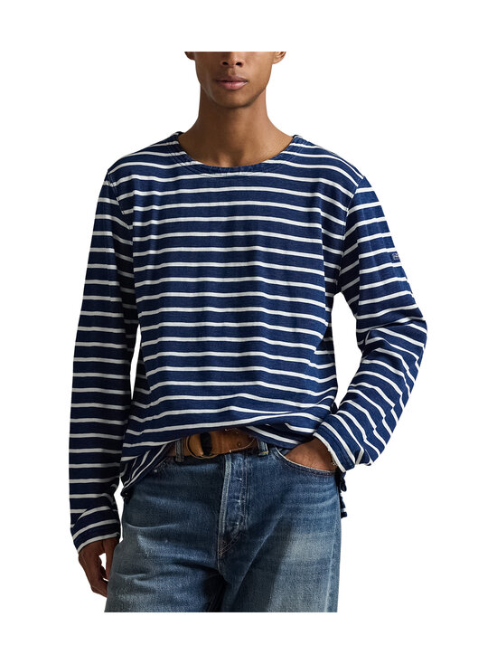 Polo Ralph Lauren - Triibuline trikotaažsärk - DARK INDIGO/GREIGE | Stockmann - photo 2