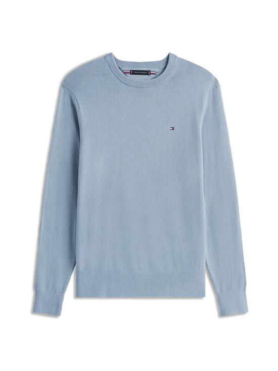 Tommy Hilfiger - Pima Organic Cotton Cashmere -neule - C2B BRISK BLUE | Stockmann - photo 1