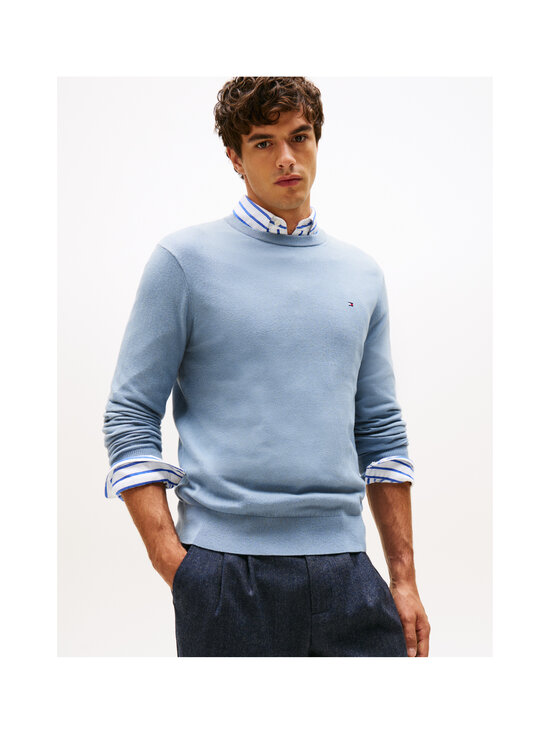 Tommy Hilfiger - Pima Organic Cotton Cashmere -neule - C2B BRISK BLUE | Stockmann - photo 2
