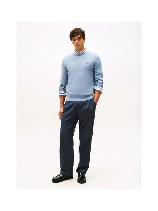 Tommy Hilfiger - Pima Organic Cotton Cashmere -neule - C2B BRISK BLUE | Stockmann - photo 3