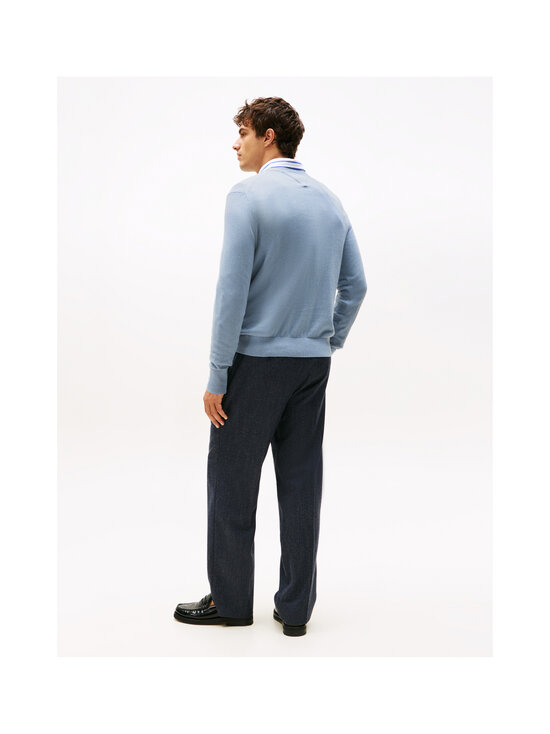 Tommy Hilfiger - Pima Organic Cotton Cashmere -neule - C2B BRISK BLUE | Stockmann - photo 4