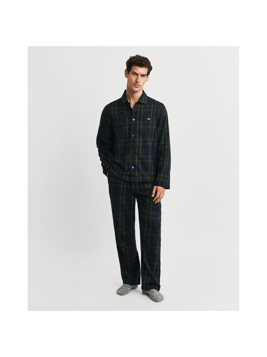 GANT - Flannel Check -pyjama, lahjapakkaus - 338 FOREST GREEN | Stockmann - photo 2