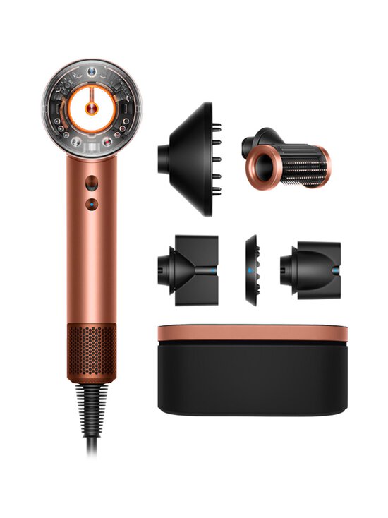 Dyson - Supersonic Nural™ Straight+Wavy -hiustenkuivaaja - AMBER SILK/ PINK CHAMPAGNE | Stockmann - photo 1