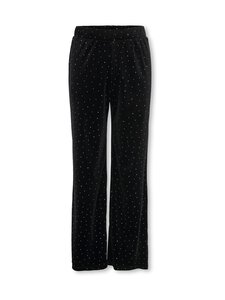 KIDS ONLY - Laia säärega püksid KogVella Velvet - BLACK DETAIL:STUDS | Stockmann