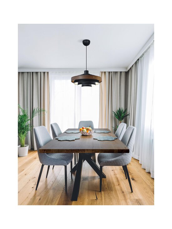 Design by Grönlund - Tradition-kattovalaisin - BLACK / WALNUT - photo 2 Design by Grönlund - Tradition-kattovalaisin - BLACK / WALNUT | Stockmann - photo 2