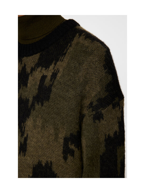 J.Lindeberg - Kudum Nate Graphic Jacquard Knit - M354 FOREST GREEN | Stockmann - photo 6