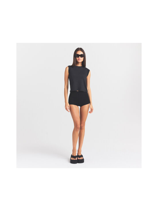 SKIMS - Lühikesed püksid Essential High Waist Hot Shorts - OBSIDIAN | Stockmann - photo 2