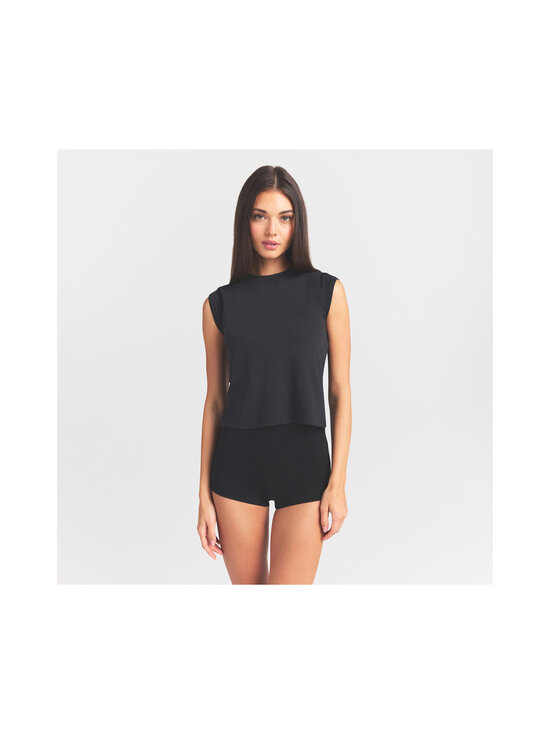 SKIMS - Lühikesed püksid Essential High Waist Hot Shorts - OBSIDIAN | Stockmann - photo 4