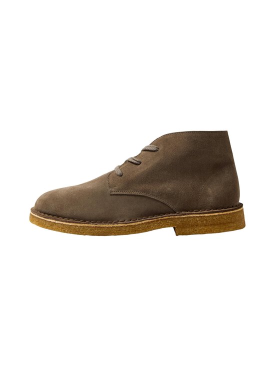 SlhRicco Suede Chukka apavi