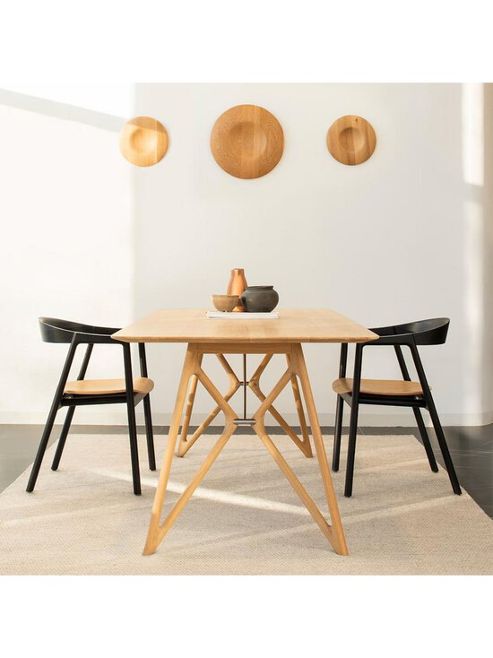 Gazzda - Tink-ruokapöytä valkovahattu tammi 160 x 90 cm - BROWN | Stockmann - photo 5