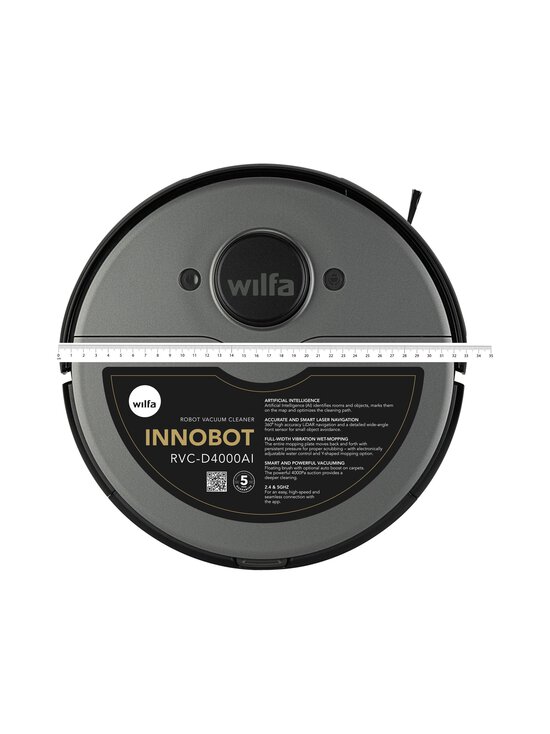Wilfa - Innobot RVC-D4000AI -robotti-imuri - GREY - photo 3 Wilfa - Innobot RVC-D4000AI -robotti-imuri - GREY | Stockmann - photo 3