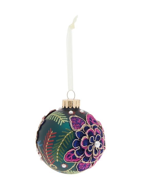 Decorated-lasipallo 8 cm