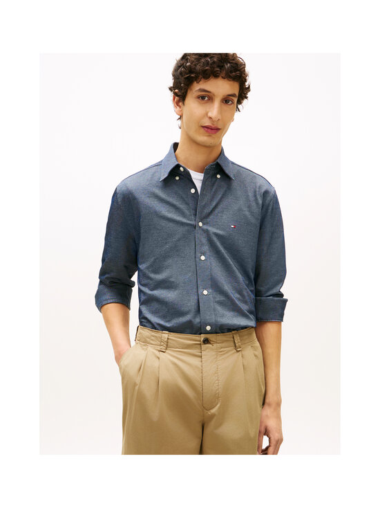 Tommy Hilfiger - Performance Pique -kauluspaita - DCC CARBON NAVY | Stockmann - photo 5