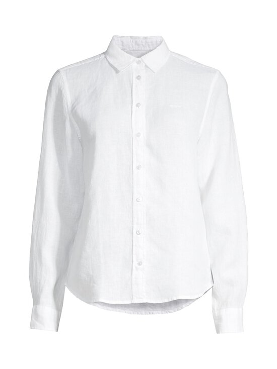 GANT - Chambray Regular Fit lina blūze - 110 WHITE | Stockmann - photo 1