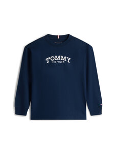 Tommy Hilfiger - Monotype Print trikotāžas krekls - C1G DARK NIGHT NAVY | Stockmann