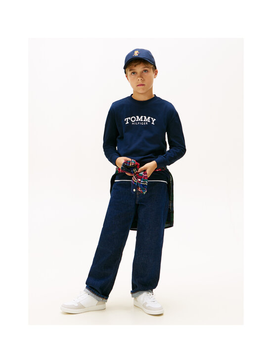 Tommy Hilfiger - Monotype Print trikotāžas krekls - C1G DARK NIGHT NAVY | Stockmann - photo 3