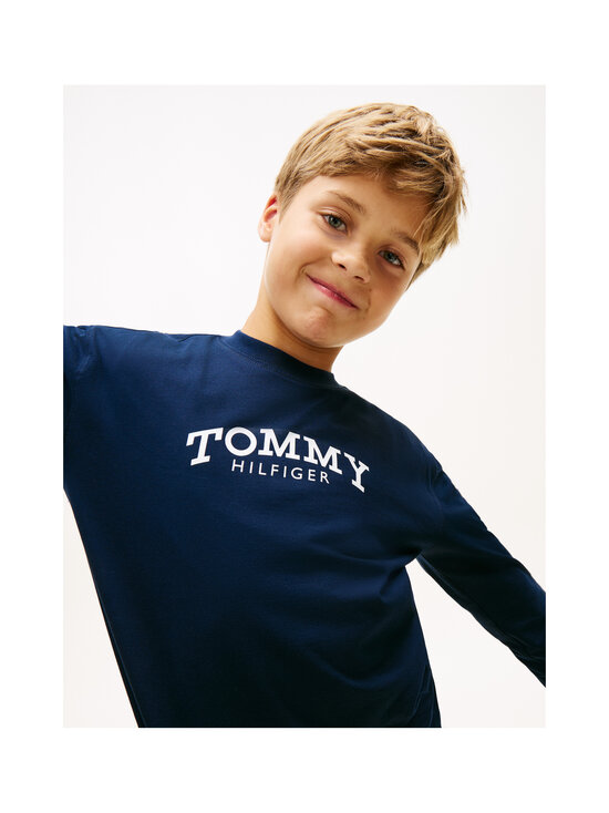 Tommy Hilfiger - Monotype Print trikotāžas krekls - C1G DARK NIGHT NAVY | Stockmann - photo 5